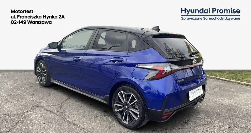 Hyundai i20 cena 78900 przebieg: 5900, rok produkcji 2023 z Szlichtyngowa małe 137